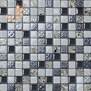 Marokański AE01 Chiny dostawcy szkła kryształowego płytki ścienne mozaiki papieru